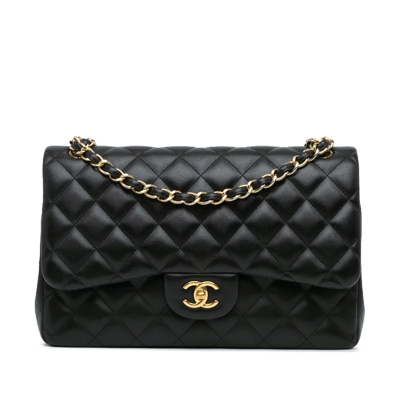 Suede Shoulder Bag in Pink with Tassel Accents for Casual OutingsBlack Chanel Jumbo Classic Lambskin Double Flap Shoulder Bag