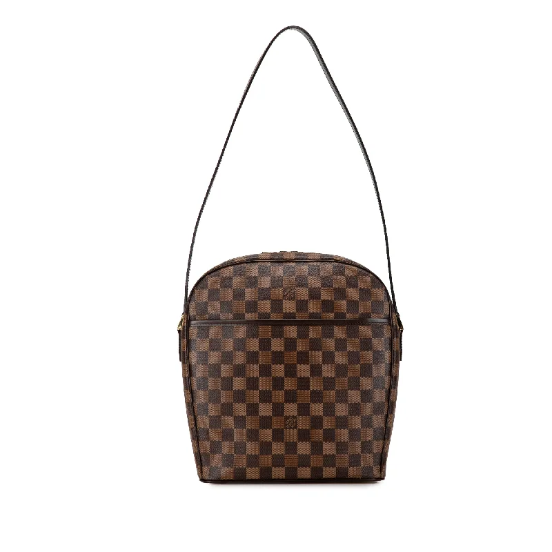 Pvc Shoulder Bag in Clear with Glitter for a Fun and Modern LookBrown Louis Vuitton Damier Ebene Ipanema GM Shoulder Bag
