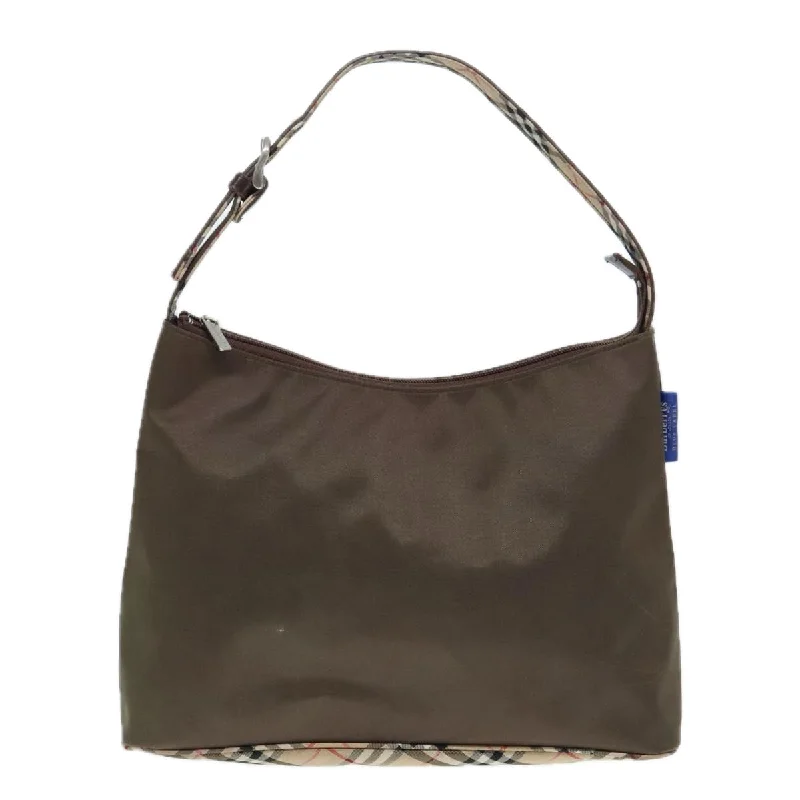 Embroidered Denim Shoulder Bag in Blue for a Vintage VibeBurberry blue Label  Canvas Shoulder Bag (Pre-Owned)