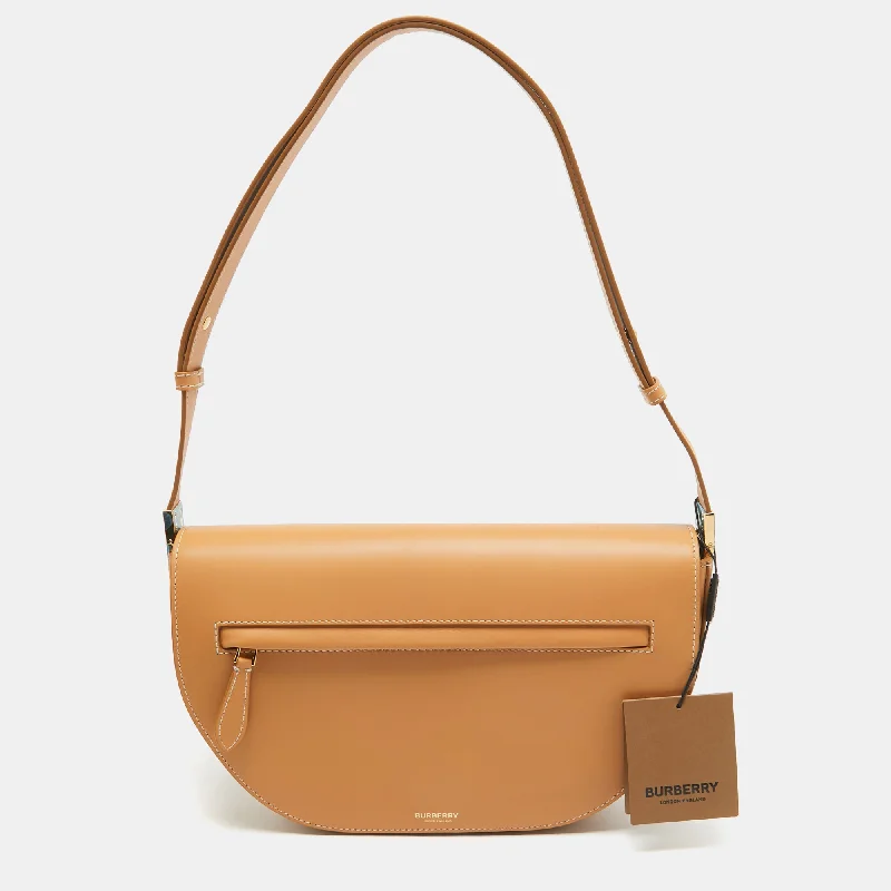 Women's Canvas Shoulder Bag in Navy with Striped Pattern for Beach TripsBurberry Warm Sand Leather Medium Olympia Shoulder Bag Women's Canvas Shoulder Bag in Navy with Striped Pattern for Beach TripsBurberry Warm Sand Leather Medium Olympia Shoulder Bag