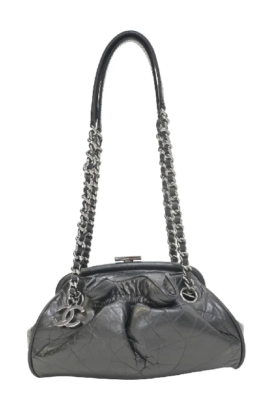 Women's Large Leather Shoulder Bag in Brown with Multiple Compartments for Work[WB6467] Chanel | Shoulder Bag
