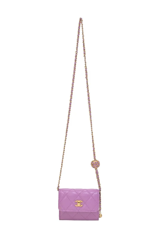 Printed Silk Shoulder Bag in Red for a Pop of Color[WB6499] Chanel | Cross-Body Bag