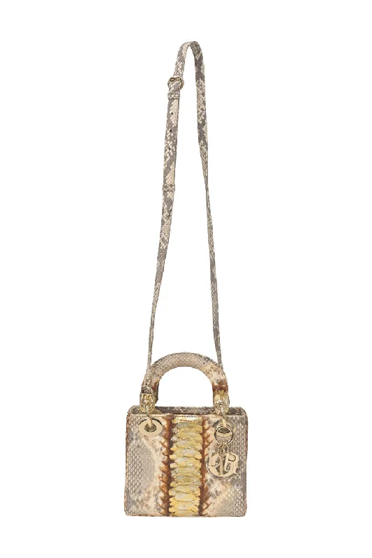 Shoulder Bag with Chain Strap in Silver for a Trendy Appearance[WB6606] Christian Dior | Shoulder Bag