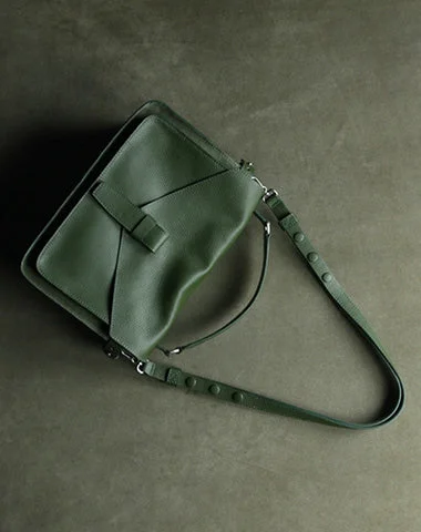 Women's Shoulder Bag with Adjustable Strap in Pink for ComfortCute Green Leather Womens Satchel Handbag Satchel Shoulder Bag Mini Satchel Bag for Women