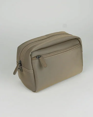 Women's Shoulder Bag with Adjustable Strap in Pink for ComfortCute Khaki NYLON Womens Toiletry Shoulder Bag Travel Toiletry Organizer Clutch for Women