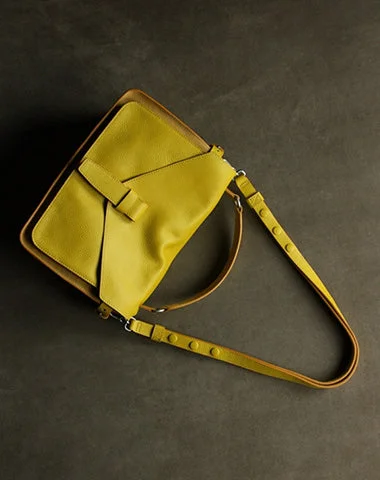 Women's Waterproof Nylon Shoulder Bag in Green for HikingCute Yellow Leather Womens Satchel Handbag Satchel Shoulder Bag Mini Satchel Bag for Women
