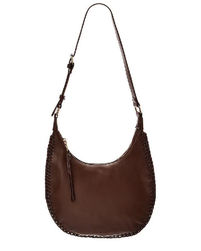 Shoulder Bag with Chain Strap in Silver for a Trendy AppearanceDolce Vita Briana Braided Trim Shoulder Bag Shoulder Bag with Chain Strap in Silver for a Trendy AppearanceDolce Vita Briana Braided Trim Shoulder Bag