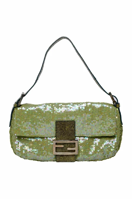 Metallic Shoulder Bag in Gold for Special Occasions[WB6337] Fendi | Shoulder Bag