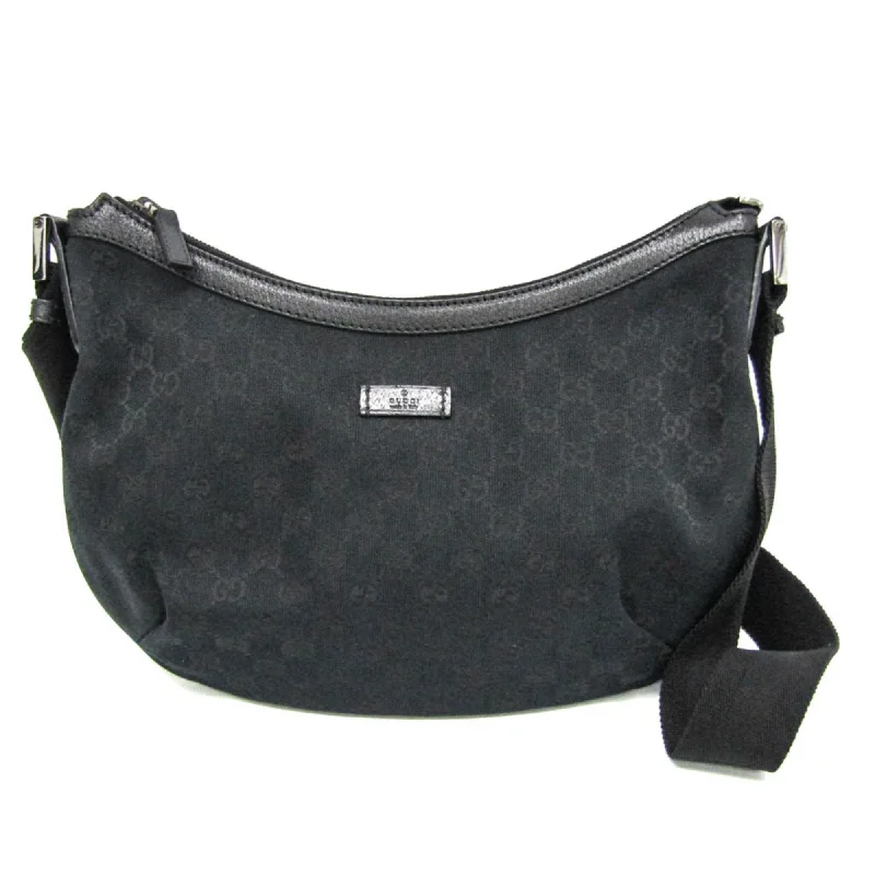 Shoulder Bag with Chain Strap in Silver for a Trendy AppearanceGucci Canvas Shoulder Bag (Pre-Owned) Shoulder Bag with Chain Strap in Silver for a Trendy AppearanceGucci Canvas Shoulder Bag (Pre-Owned)