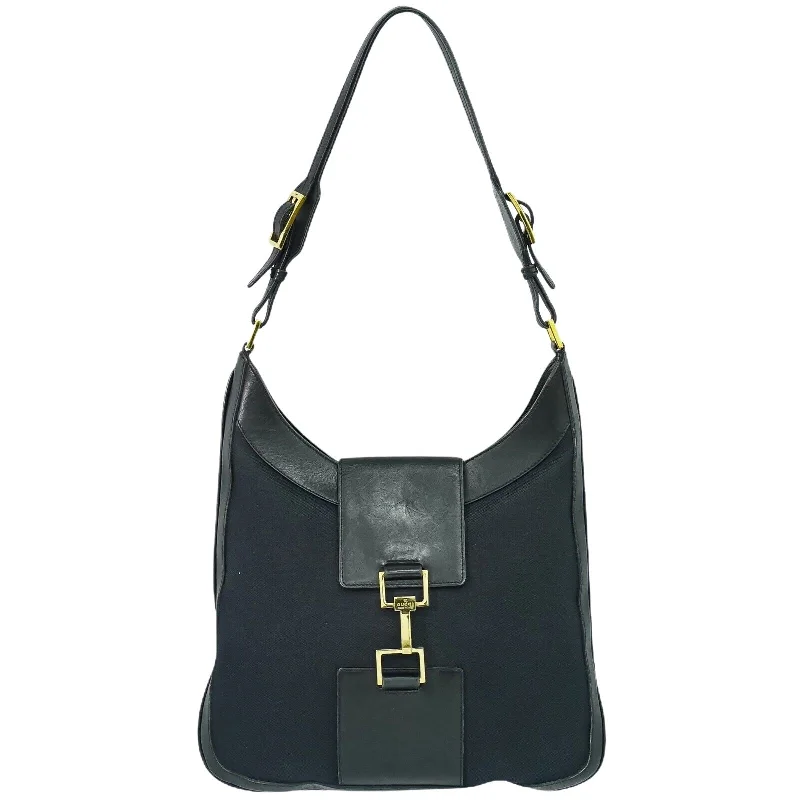 Shoulder Bag with Chain Strap in Silver for a Trendy AppearanceGucci Jackie Canvas Shoulder Bag (Pre-Owned) Shoulder Bag with Chain Strap in Silver for a Trendy AppearanceGucci Jackie Canvas Shoulder Bag (Pre-Owned)