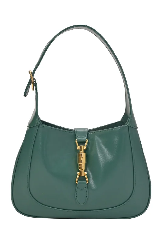 Crossbody Shoulder Bag in Black Leather with Gold Hardware for Night Outs[WB6179] Gucci | Shoulder Bag