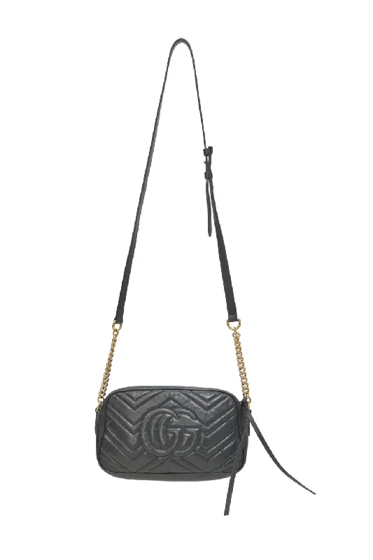Vegan Leather Shoulder Bag in Gray for Ethical Fashion Lovers[WB6351] Gucci | Cross-Body Bag