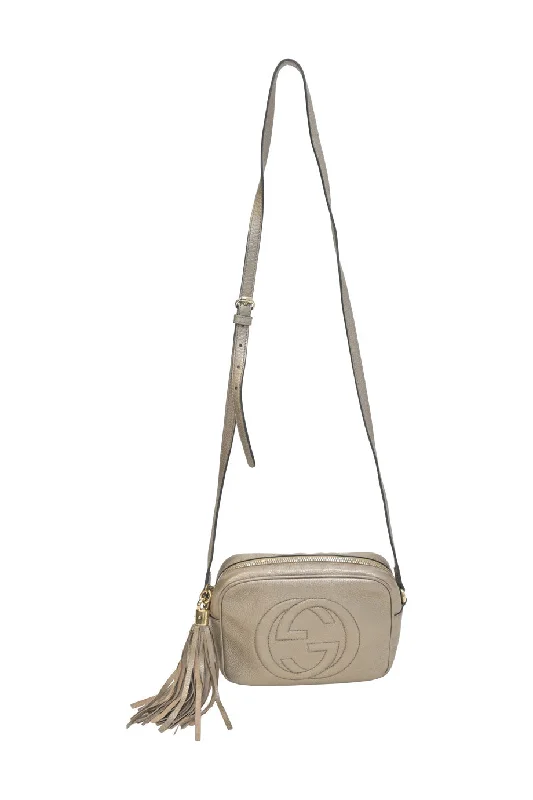 Women's Shoulder Bag with Fringe Details in Brown for a Bohemian Style[WB6432] Gucci | Cross-Body Bag