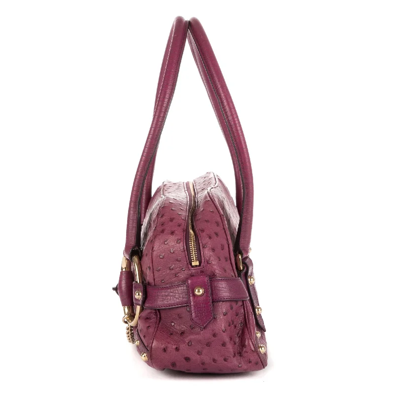 Canvas and Leather Combo Shoulder Bag in Tan for a Rustic LookHorsebit Chain