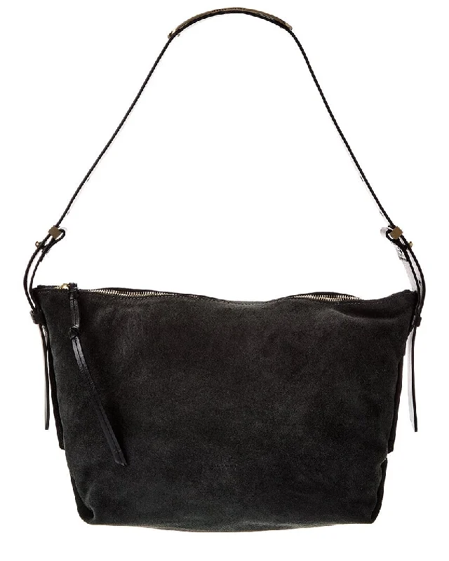 Pvc Shoulder Bag in Clear with Glitter for a Fun and Modern LookIsabel Marant Leyden Suede Shoulder Bag Pvc Shoulder Bag in Clear with Glitter for a Fun and Modern LookIsabel Marant Leyden Suede Shoulder Bag