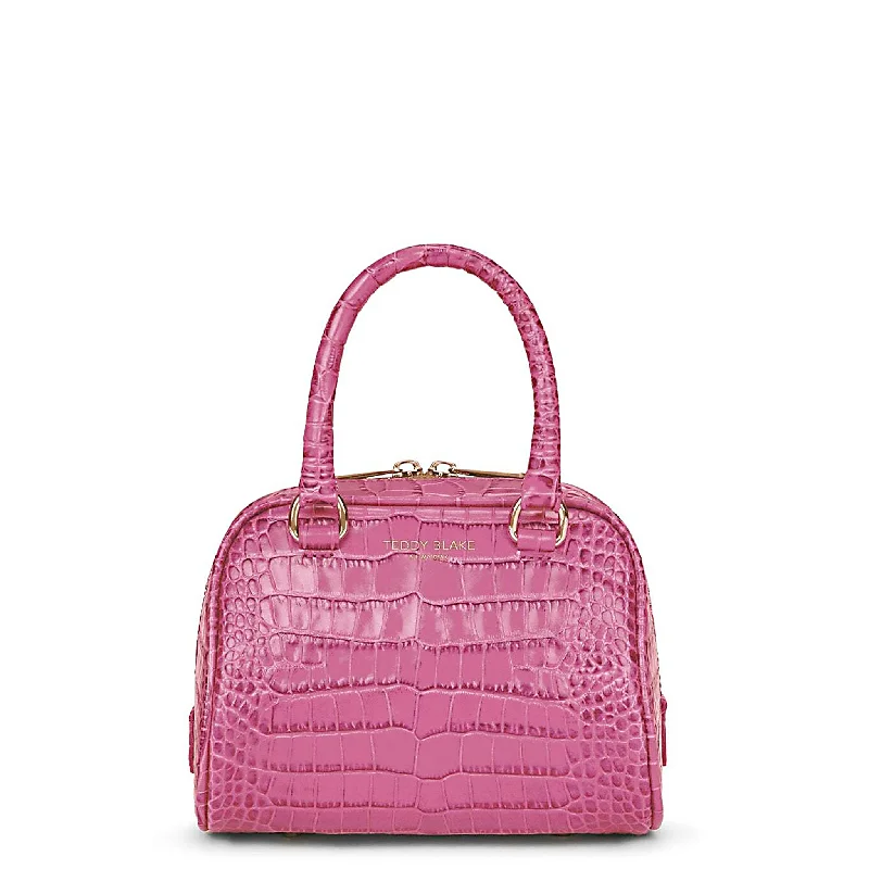 Women's Shoulder Bag with Fringe Details in Brown for a Bohemian StyleJasmine Croco 7" Women's Shoulder Bag with Fringe Details in Brown for a Bohemian StyleJasmine Croco 7"