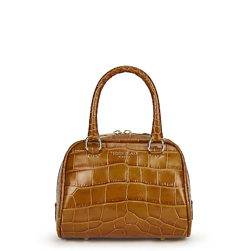 Quilted Shoulder Bag in Cream for a Classic and Elegant LookJasmine Croco 7"