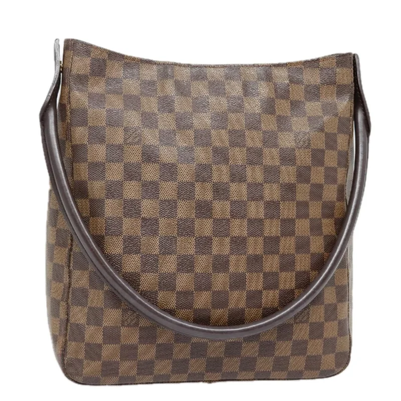 Vegan Leather Shoulder Bag in Gray for Ethical Fashion LoversLouis Vuitton Looping Gm Canvas Shoulder Bag (Pre-Owned) Vegan Leather Shoulder Bag in Gray for Ethical Fashion LoversLouis Vuitton Looping Gm Canvas Shoulder Bag (Pre-Owned)