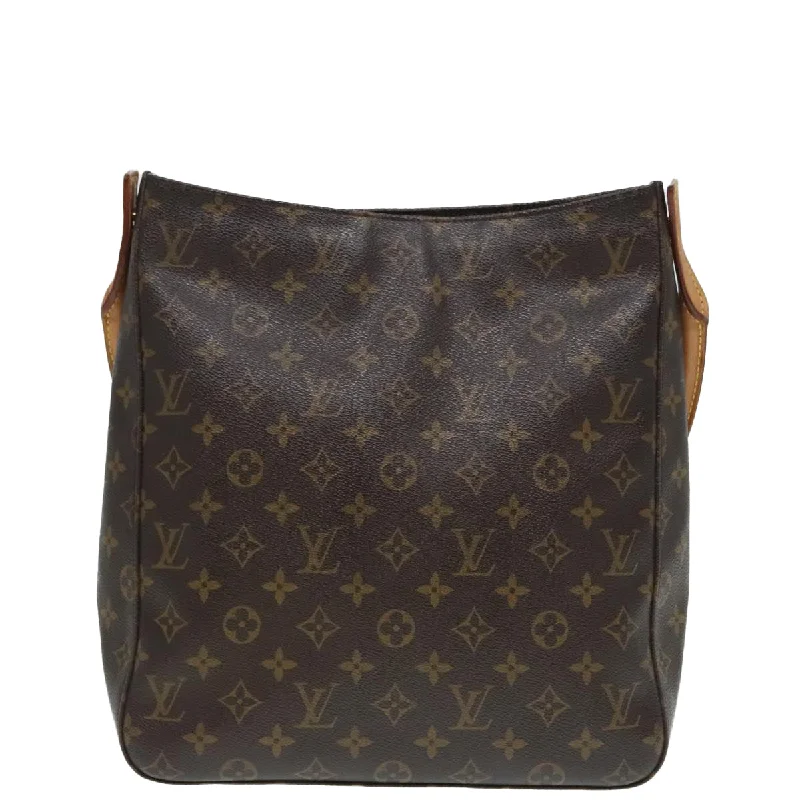 Women's Shoulder Bag with Fringe Details in Brown for a Bohemian StyleLouis Vuitton Looping Gm Canvas Shoulder Bag (Pre-Owned) Women's Shoulder Bag with Fringe Details in Brown for a Bohemian StyleLouis Vuitton Looping Gm Canvas Shoulder Bag (Pre-Owned)