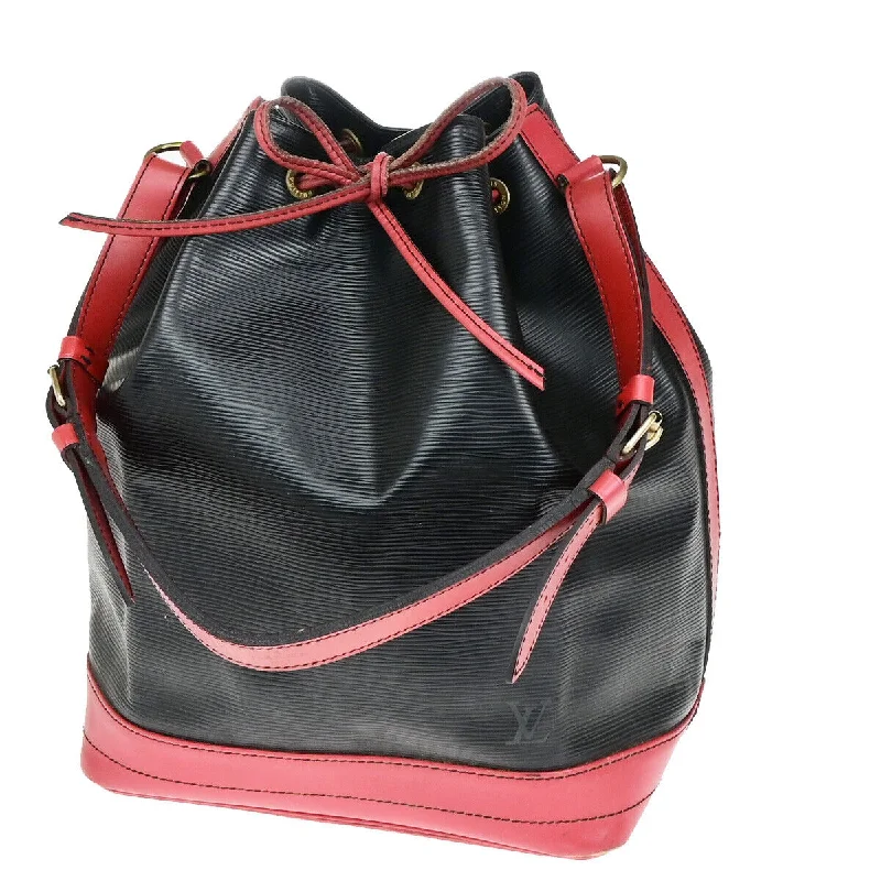 Women's Canvas Shoulder Bag in Navy with Striped Pattern for Beach TripsLouis Vuitton Noe Leather Shoulder Bag (Pre-Owned) Women's Canvas Shoulder Bag in Navy with Striped Pattern for Beach TripsLouis Vuitton Noe Leather Shoulder Bag (Pre-Owned)