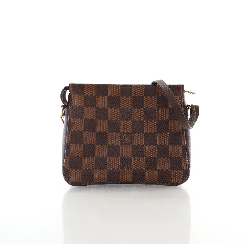 Vegan Leather Shoulder Bag in Gray for Ethical Fashion LoversLouis Vuitton Trousse Pochette