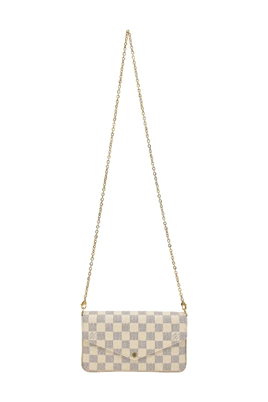 Pvc Shoulder Bag in Clear with Glitter for a Fun and Modern Look[WB6510] Louis Vuitton | Cross-Body Bag