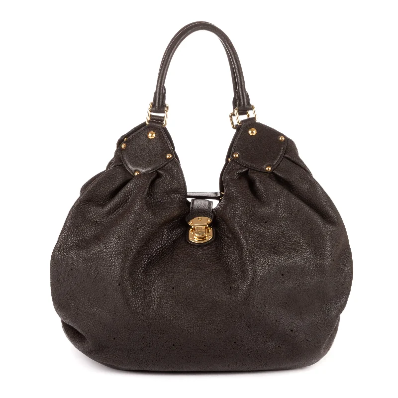 Shoulder Bag with Chain Strap in Silver for a Trendy AppearanceMahina XL