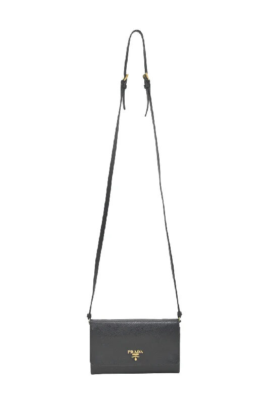 Embroidered Denim Shoulder Bag in Blue for a Vintage Vibe[WB6405] Prada | Cross-Body Bag