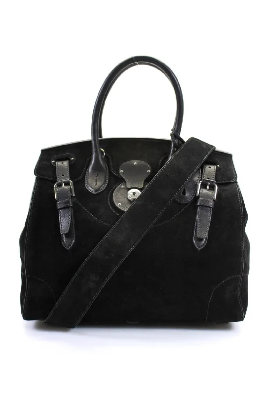 Shoulder Bag with Geometric Pattern in Multicolor for a Contemporary StyleRalph Lauren Ricky Leather Suede Doctor Bag Handbag Black eBay Endless Runway