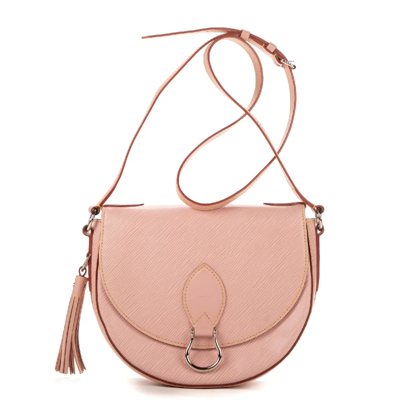 Women's Shoulder Bag with Fringe Details in Brown for a Bohemian StyleSaint Cloud