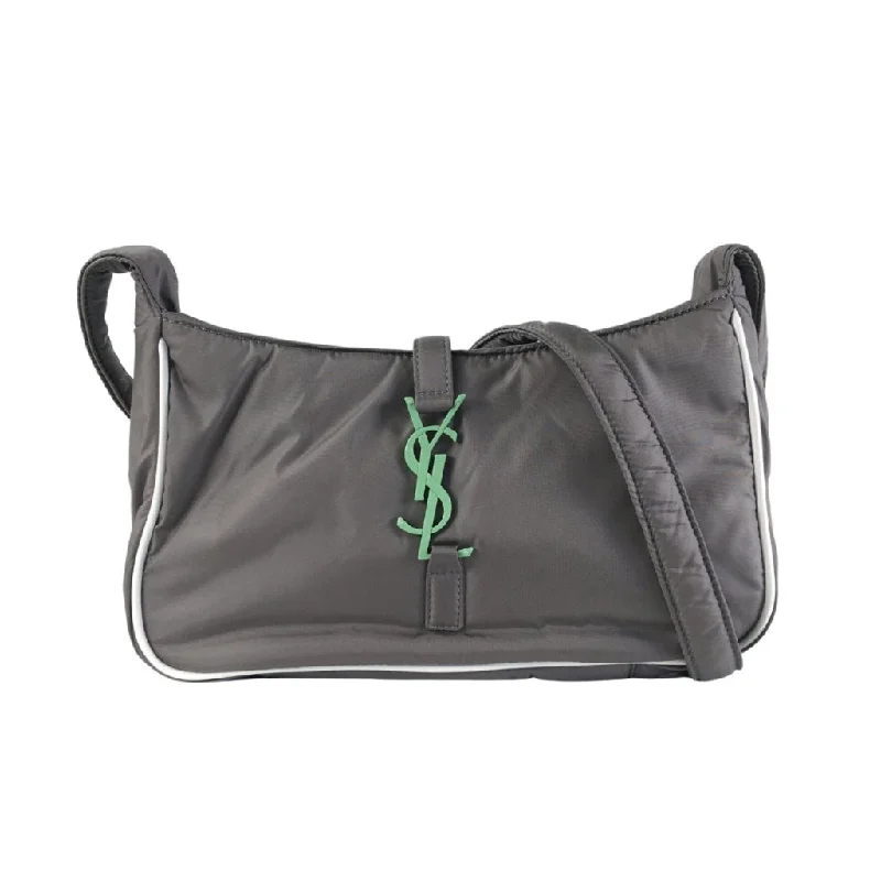 Pvc Shoulder Bag in Clear with Glitter for a Fun and Modern LookSaint Laurent (YSL) Le 5 A 7 Nylon Shoulder Bag