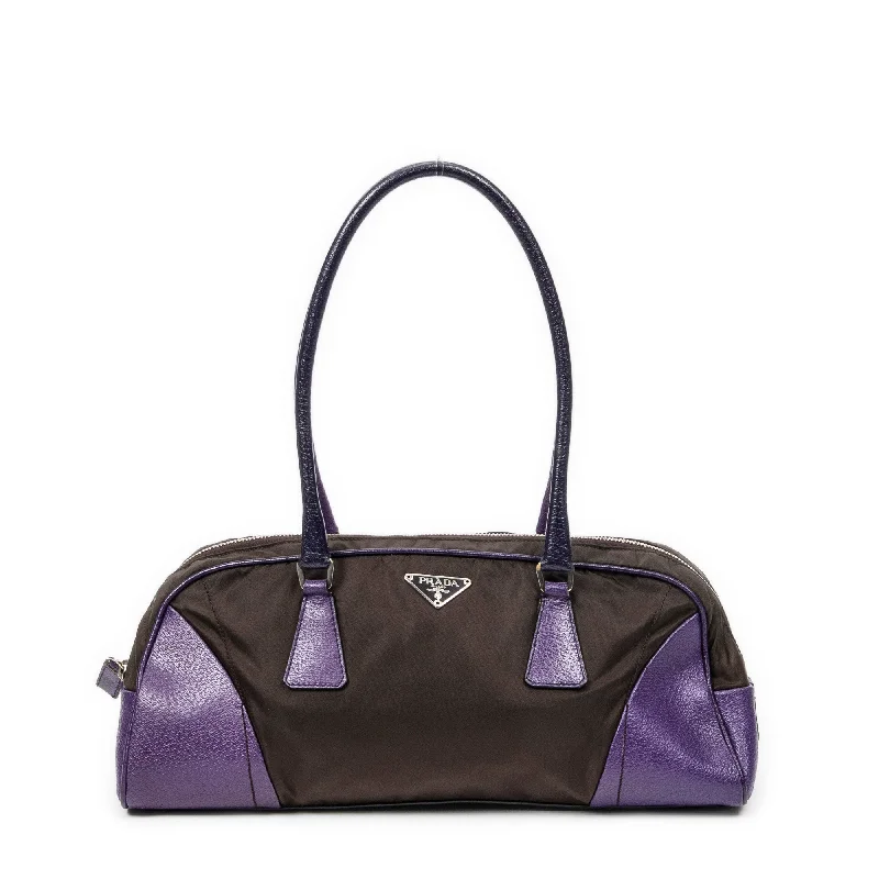 Printed Silk Shoulder Bag in Red for a Pop of ColorSmall Bowling Bag