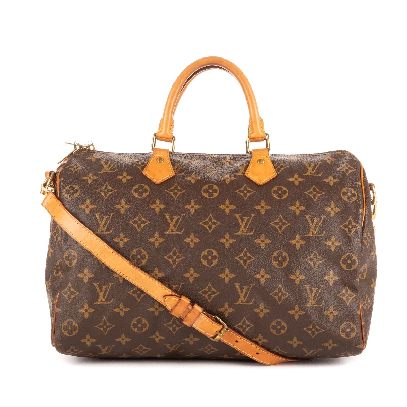 Shoulder Bag with Geometric Pattern in Multicolor for a Contemporary StyleSpeedy Bandouliere 35 Shoulder Bag with Geometric Pattern in Multicolor for a Contemporary StyleSpeedy Bandouliere 35