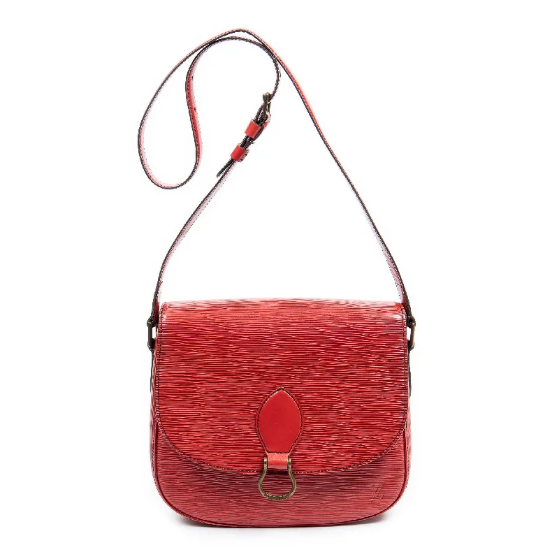 Women's Shoulder Bag with Faux Fur Strap in White for Winter StyleSt-Cloud Black Stitching GM