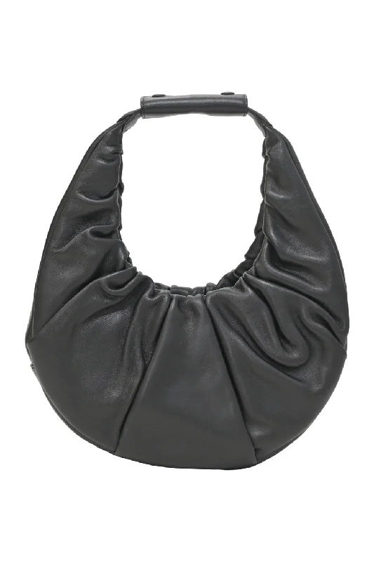Printed Silk Shoulder Bag in Red for a Pop of Color[WB6424] STAUD | Shoulder Bag