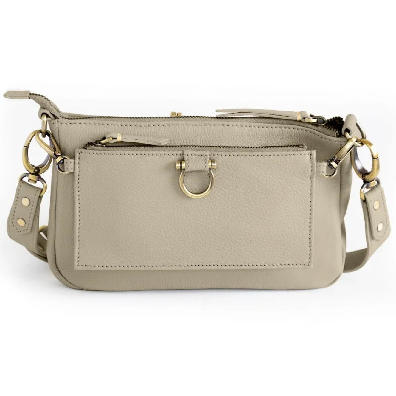 Khaki Oil Leather