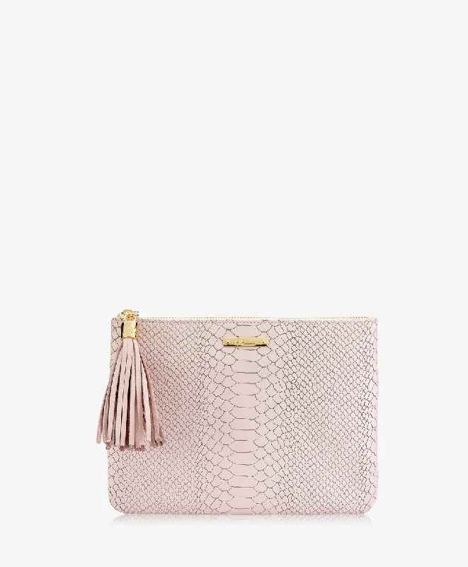 Women's Glittery Clutch in Blue for Disco - Themed EventsAll in One Bag