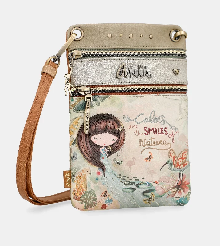 Women's Mini Crossbody Bag in Pink Velvet with Rhinestone Accents for Girls' Nights OutAmazonia mini crossbody bag with double compartment