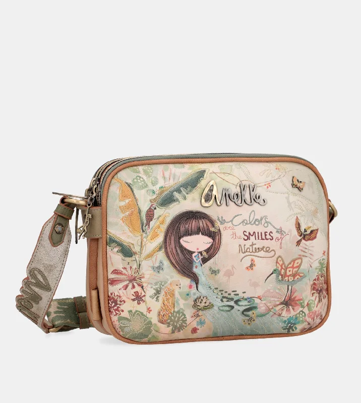 Embroidered Silk Crossbody Bag in Purple for Formal Events and WeddingsAmazonia rectangular crossbody bag with 3 compartments Embroidered Silk Crossbody Bag in Purple for Formal Events and WeddingsAmazonia rectangular crossbody bag with 3 compartments