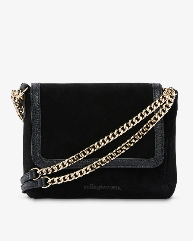 Pearl - Embellished Clutch in Cream for Bridal ShowersAntonia Bag - Black