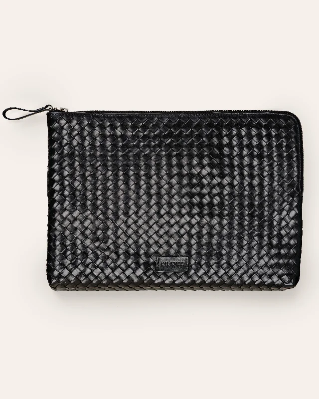 Women's Small Beaded Clutch in Silver for New Year's Eve PartyBATU L Black Dama Pouch Women's Small Beaded Clutch in Silver for New Year's Eve PartyBATU L Black Dama Pouch