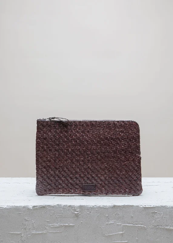 Women's Studded Leather Evening Bag in Black for Rock - n - Roll NightsBATU L Fudge Twill Pouch Women's Studded Leather Evening Bag in Black for Rock - n - Roll NightsBATU L Fudge Twill Pouch