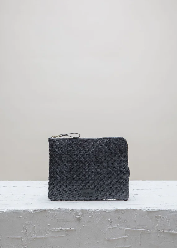 Floral - Printed Satin Clutch in Pink for Spring GalasBATU S Black Navy Twill Pouch Floral - Printed Satin Clutch in Pink for Spring GalasBATU S Black Navy Twill Pouch