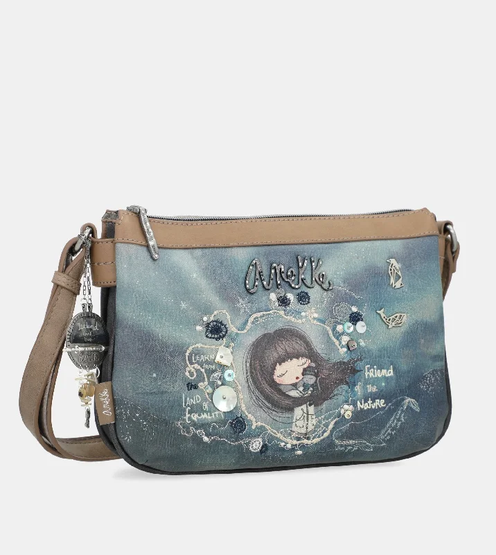 Women's Crossbody Bag with Adjustable Strap in Orange for Customizable ComfortBeautiful Iceland crossbody bag Women's Crossbody Bag with Adjustable Strap in Orange for Customizable ComfortBeautiful Iceland crossbody bag