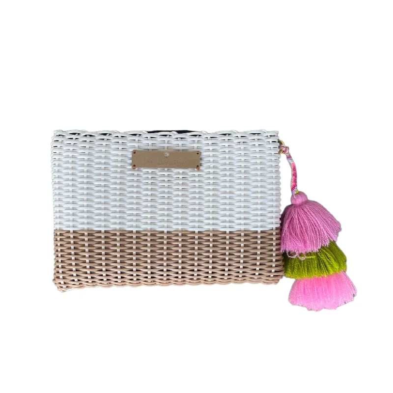 Velvet Clutch Bag in Burgundy with Crystal Embellishments for Formal DinnersBoardwalk Lemon Drop Citron - Small