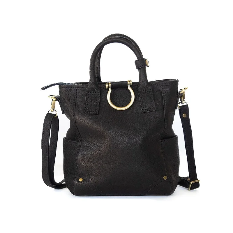 Black Raw Leather