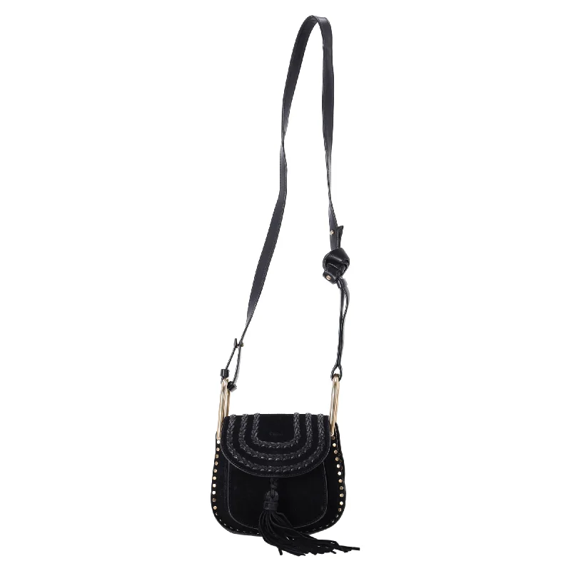 Women's Crossbody Bag with Magnetic Closure in White for Quick AccessChloé Mini Hudson Whipstitch Crossbody Bag in Black Suede Women's Crossbody Bag with Magnetic Closure in White for Quick AccessChloé Mini Hudson Whipstitch Crossbody Bag in Black Suede