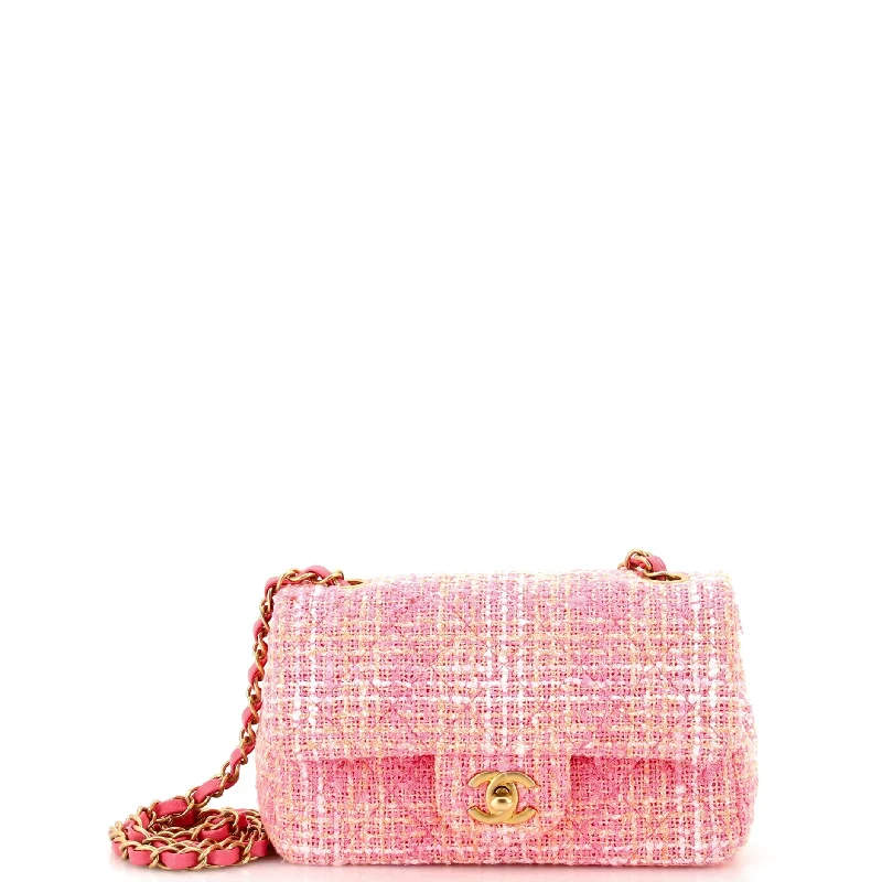Embroidered Silk Crossbody Bag in Purple for Formal Events and WeddingsClassic Single Flap Bag Quilted Tweed Mini Embroidered Silk Crossbody Bag in Purple for Formal Events and WeddingsClassic Single Flap Bag Quilted Tweed Mini