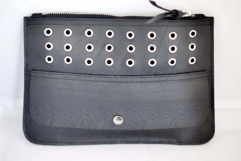 Women's Embroidered Silk Evening Bag in Navy for WeddingsClutch - Be You