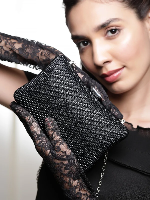 Women's Metallic Leather Clutch in Rose Gold for Valentine's DateRubans Grey Coloured Embellished Zirconia Crystals Lavish Clutch Handbag Women's Metallic Leather Clutch in Rose Gold for Valentine's DateRubans Grey Coloured Embellished Zirconia Crystals Lavish Clutch Handbag